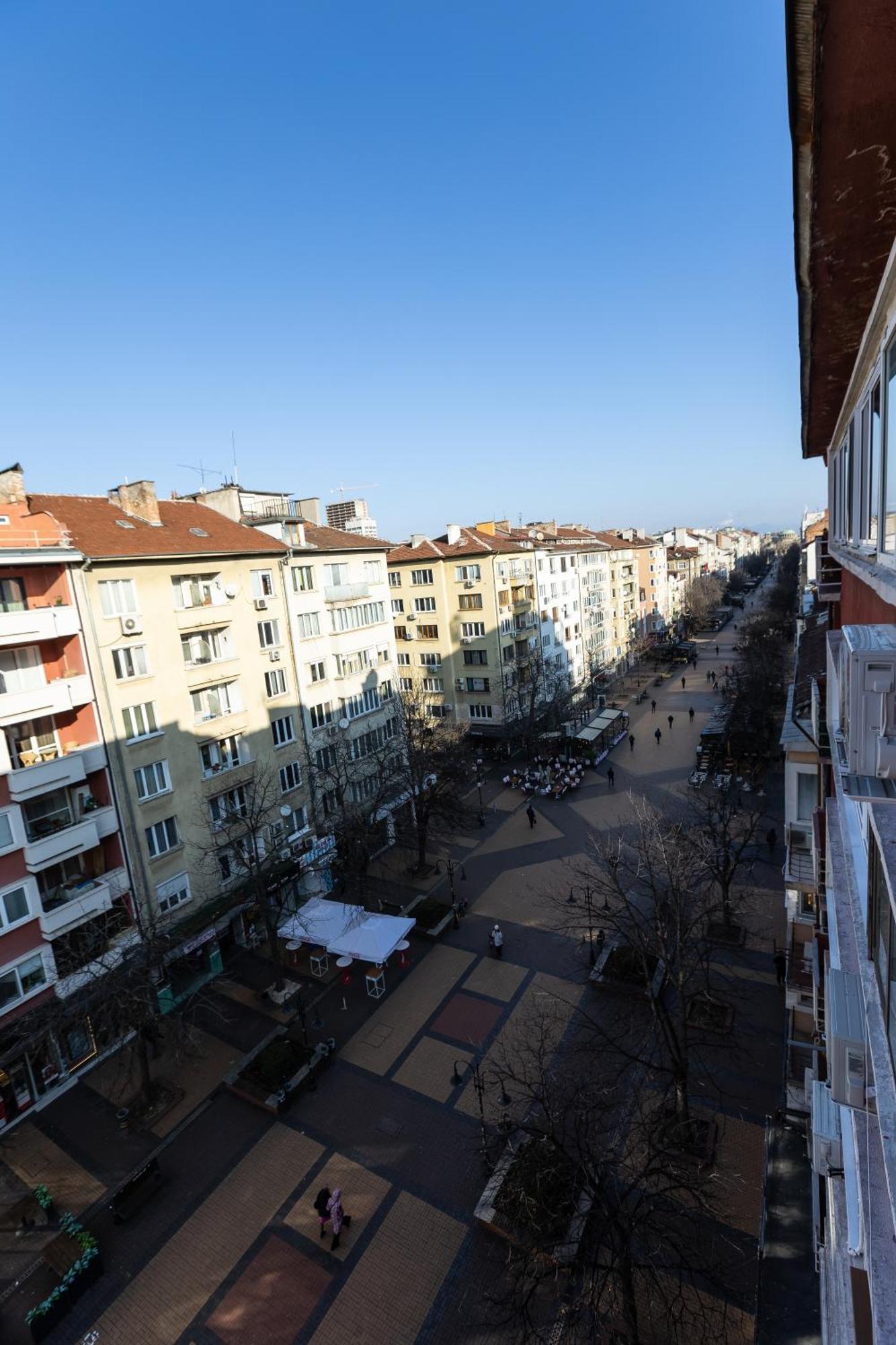 Ferienwohnung 1Bdr Flat In Center Of Sofia Vitoshka Blvd Exterior foto