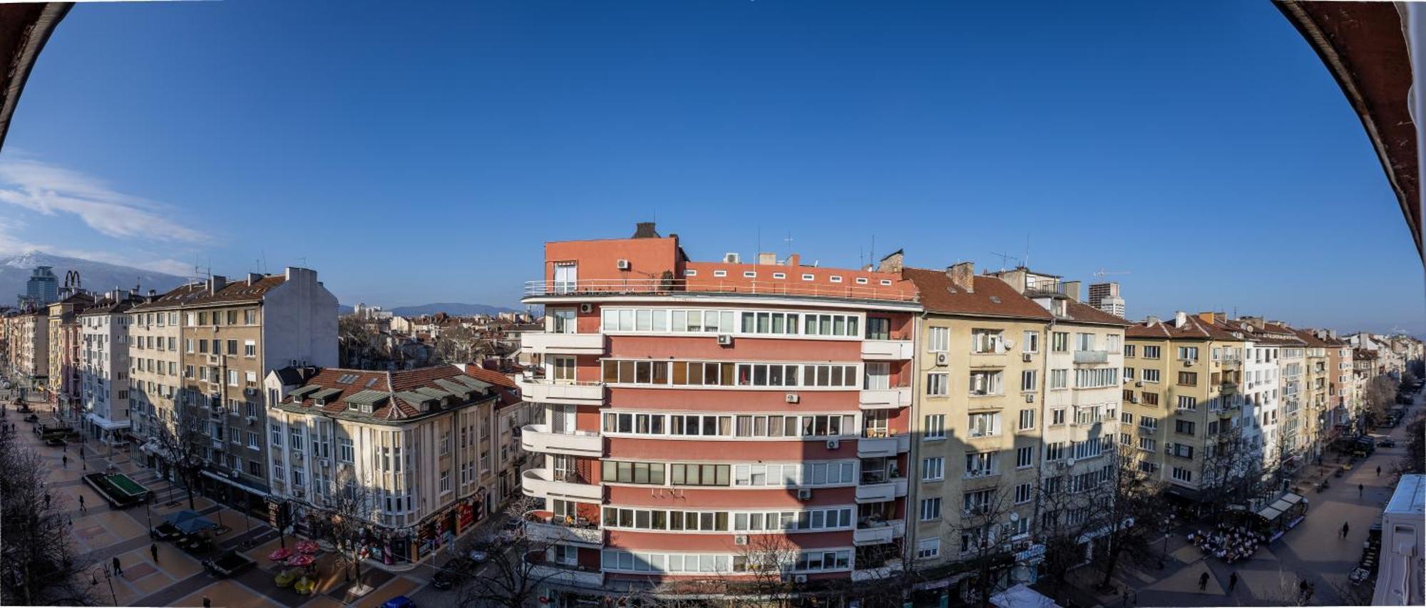 Ferienwohnung 1Bdr Flat In Center Of Sofia Vitoshka Blvd Exterior foto